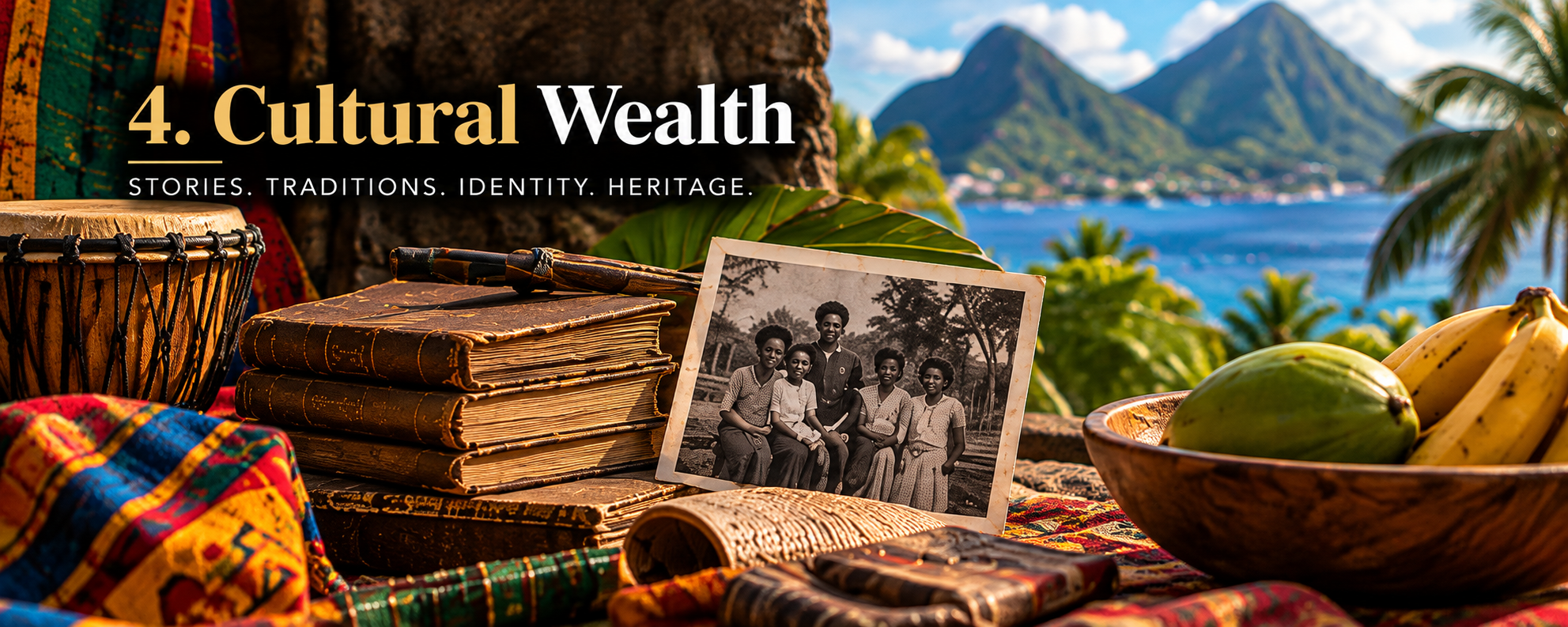 Cultural Wealth — stories, traditions, identity and heritage