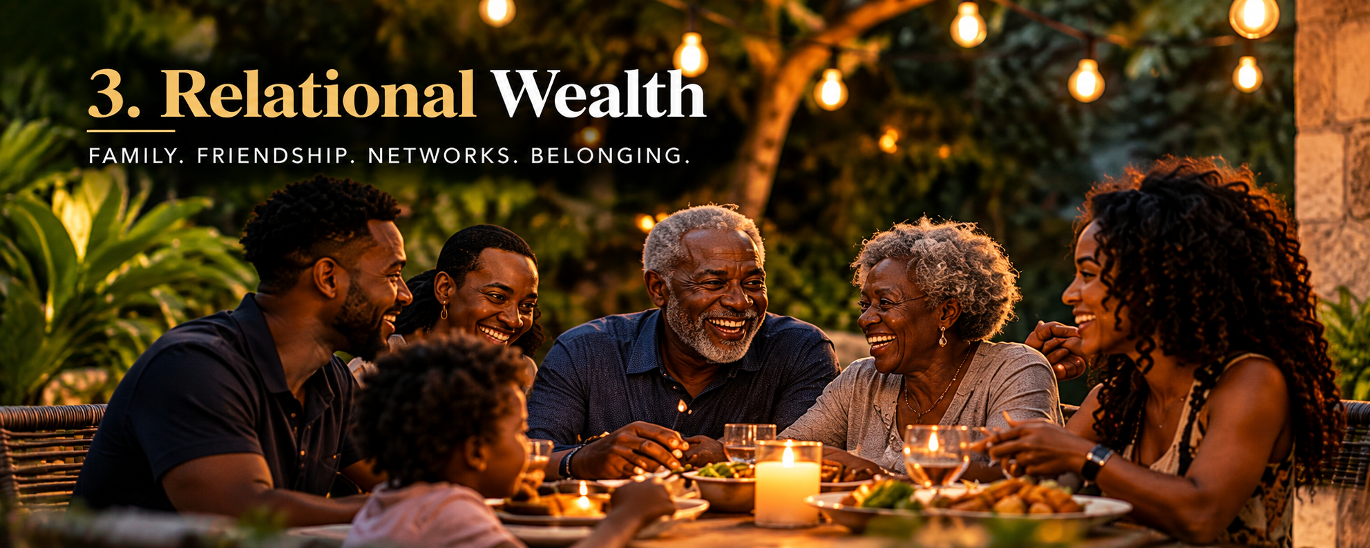 Relational Wealth — family, friendship, networks and belonging